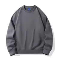 Men's Round Neck Long Sleeve Hoodie, Loose Casual Sweatshirt For Spring Autumn Season main image 4