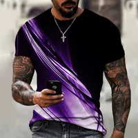 Men's T-shirt Short Sleeve Casual Simple Style Streetwear Printing main image 1