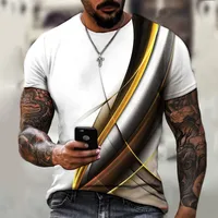 Men's T-shirt Short Sleeve Casual Simple Style Streetwear Printing main image 4