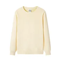 Men's Sweater/Fleece Shirt Pullovers Long Sleeve Men's Hoodies & Sweatshirts Europe And America Solid Color main image 4