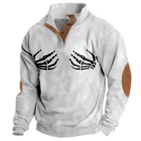 Men's Western Cowboy Print Long Sleeve Button - Up Casual Fashion Jacket Coat main image 3