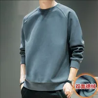 Men's Thermal Fleece Hoodie Winter Casual Plus Size Long Sleeve Lined Sweatshirt Classic Comfort Fit Business Style main image 3