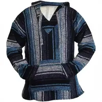 Tribal Style Men's Hoodie With 3D Printed Design, Comfortable Long Sleeve Pullover For Casual Wear main image 4