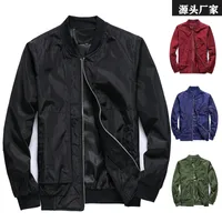 Men's Lightweight Korean Baseball Jacket Spring Autumn Flight Jacket Casual Modern Fit Outerwear main image 3