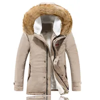 Men's Casual Winter Hooded Quilted Coat With Fleece Lining - Ultra Warm Thermal Jacket For Cold Weather main image 3