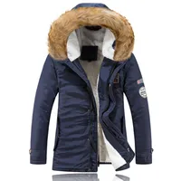 Men's Casual Winter Hooded Quilted Coat With Fleece Lining - Ultra Warm Thermal Jacket For Cold Weather main image 4