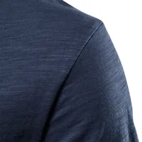 Men's Slim Fit Solid Color Short Sleeve T-Shirt, Summer Casual Bamboo Cotton Tee, European Sizes Korean Style Fashion main image 4