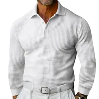 Men's Long Sleeve Basic Solid Color main image 1