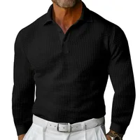 Men's Long Sleeve Basic Solid Color main image 2