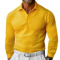Men's Long Sleeve Basic Solid Color main image 3