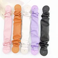 Pu Leather Solid Color Simple Style Wrist Strap Phone Cases main image 1