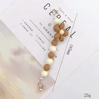 Arylic Flower Sweet Simple Style Mobile Phone Chain Phone Cases main image 4