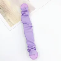 Pu Leather Solid Color Simple Style Wrist Strap Phone Cases sku image 4