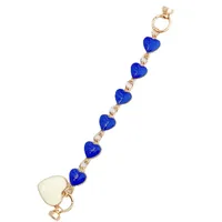 Elegant Simple Style Heart Shape Alloy Enamel Mobile Phone Chain main image 5