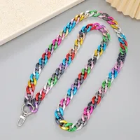 Vacation Color Block Arylic Beaded Mobile Phone Chain sku image 4