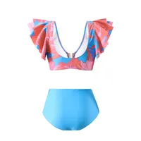 Women's Flower 1 Piece 2 Pieces Set 3 Pieces Set Swimwear main image 2