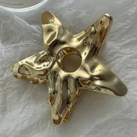 Women's Streetwear Star Metal Plating Hair Claws main image 2