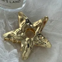 Women's Streetwear Star Metal Plating Hair Claws main image 4
