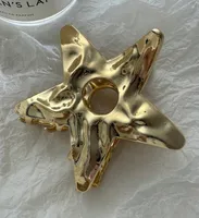 Women's Streetwear Star Metal Plating Hair Claws sku image 1