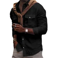 Men's Blouse Long Sleeve Basic Solid Color main image 5