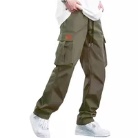 Men's Casual Daily Basic Solid Color Full Length Cargo Pants main image 5