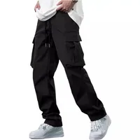 Men's Casual Daily Basic Solid Color Full Length Cargo Pants main image 6