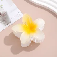 Women's Cute Simple Style Flower Plastic Stoving Varnish Hair Claws main image 3