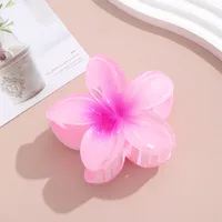 Women's Cute Simple Style Flower Plastic Stoving Varnish Hair Claws main image 2