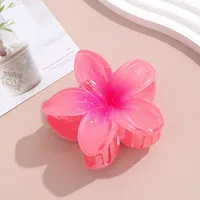Women's Cute Simple Style Flower Plastic Stoving Varnish Hair Claws sku image 8
