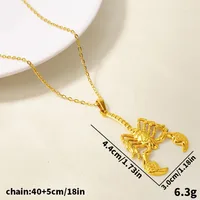 Hip-Hop Punk Scorpion 304 Stainless Steel Plating Unisex Pendant Necklace main image 2