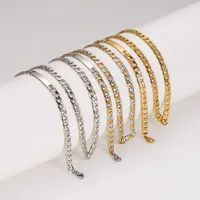 Casual Hip-Hop Round 304 Stainless Steel Women's Bracelets Necklace main image 1