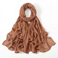 Women's Elegant Simple Style Solid Color Rayon Kerchief main image 4