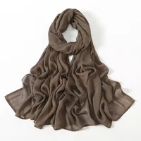 Women's Elegant Simple Style Solid Color Rayon Kerchief main image 5