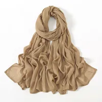Women's Elegant Simple Style Solid Color Rayon Kerchief sku image 7