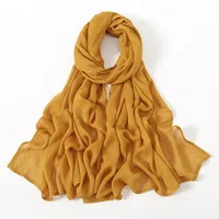 Women's Elegant Simple Style Solid Color Rayon Kerchief sku image 11