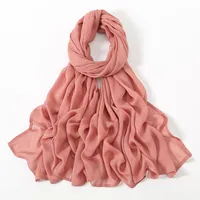 Women's Elegant Simple Style Solid Color Rayon Kerchief sku image 14