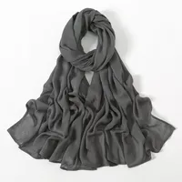 Women's Elegant Simple Style Solid Color Rayon Kerchief sku image 19