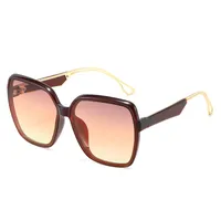 Casual Color Block Pc Square Full Frame Glasses sku image 2