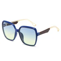 Casual Color Block Pc Square Full Frame Glasses sku image 5
