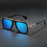 Casual Color Block Solid Color Pc Square Full Frame Glasses main image 3