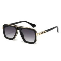 Casual Color Block Solid Color Pc Square Full Frame Glasses sku image 2