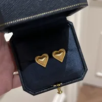 Retro Heart Shape Copper Plating Women's Earrings Necklace sku image 2