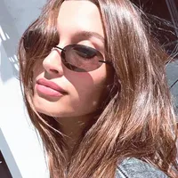 Vacation Classic Style Solid Color Pc Oval Frame Frameless Glasses main image 3