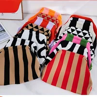 Basic Stripe Polyester main image 1