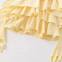 Women's Tank Tops Ruffles Sexy Solid Color main image 4