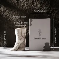 Casual Novelty Shoe Ceramics Ornaments Vase sku image 2