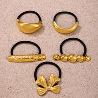 Women's Elegant Bow Knot 304 Stainless Steel Plating Hair Tie main image 2
