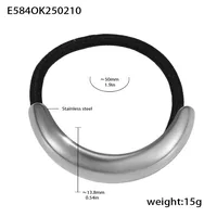 Women's Elegant Bow Knot 304 Stainless Steel Plating Hair Tie sku image 7