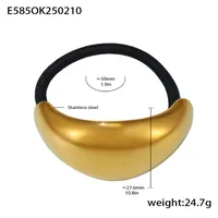 Women's Elegant Bow Knot 304 Stainless Steel Plating Hair Tie sku image 10