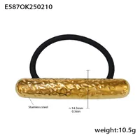 Women's Elegant Bow Knot 304 Stainless Steel Plating Hair Tie sku image 4